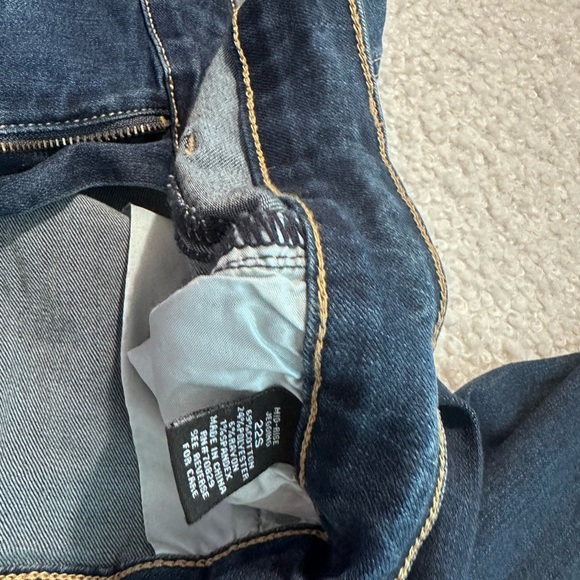 Plus Size 22 Short Rue21 High Rise Skinny Jeans with Classic Indigo Wash - Picture 3 of 5